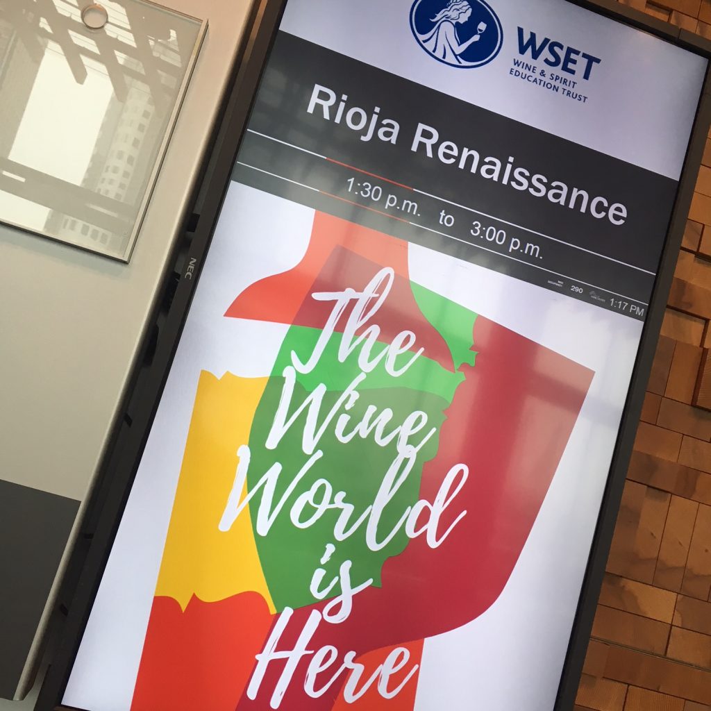 Rioja Renaissance seminar at VIWF 2018