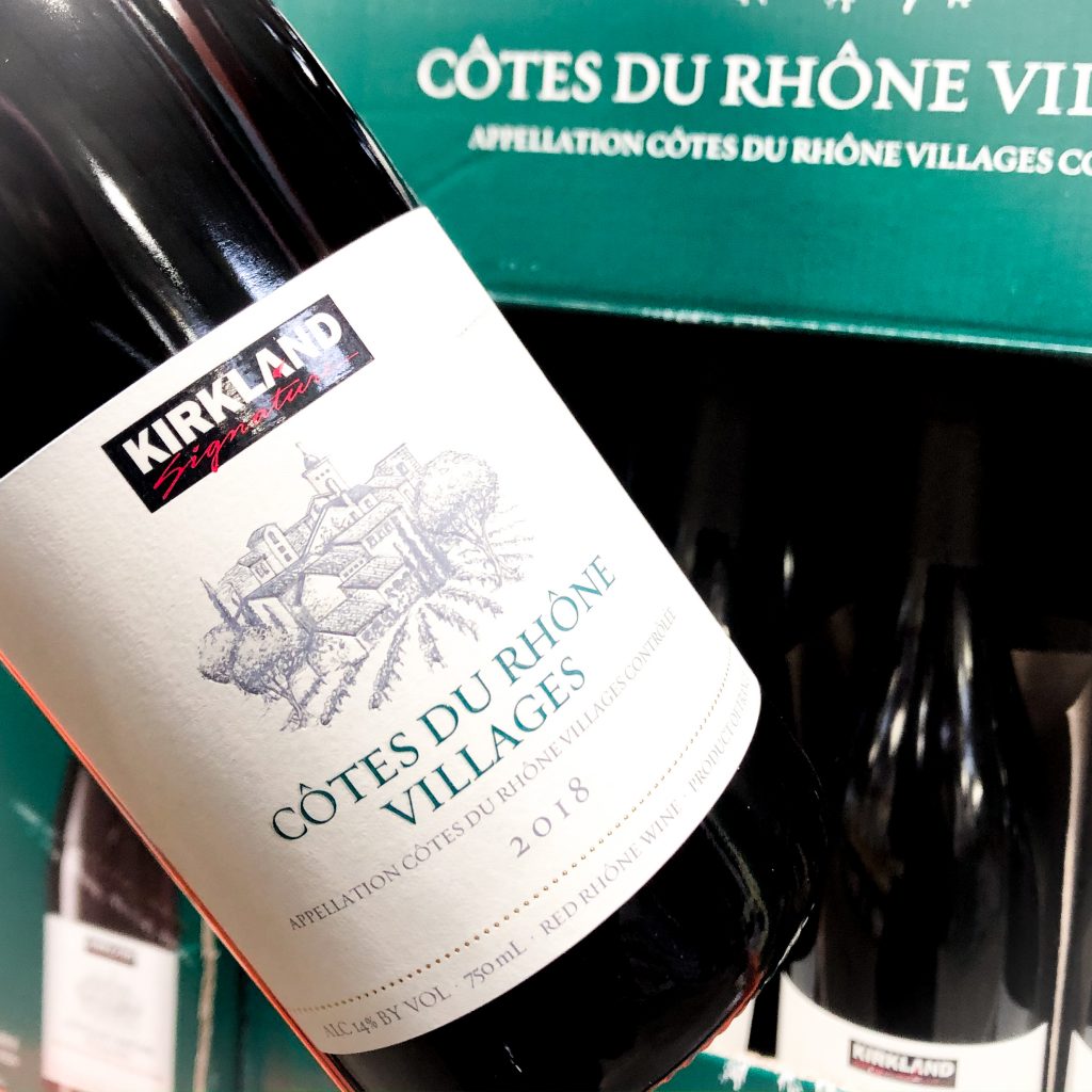 Kirkland Cotes du Rhone VIillages Costco Wine Buyers Guide
