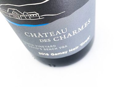 Château des Charmes Gamay Noir ‘Droit’ 2018