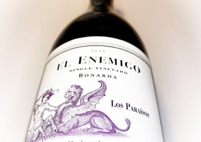 El Enemigo Los Paraísos Single Vineyard Bonarda 2016