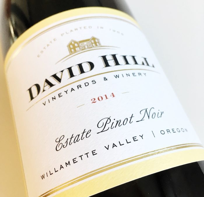 David Hill Estate Pinot Noir 2014