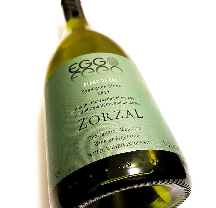 Zorzal EGGO Blanc de Cal Sauvignon Blanc 2019
