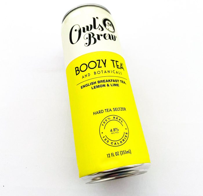 Owl’s Brew Boozy Tea English Breakfast, Lemon, & Lime
