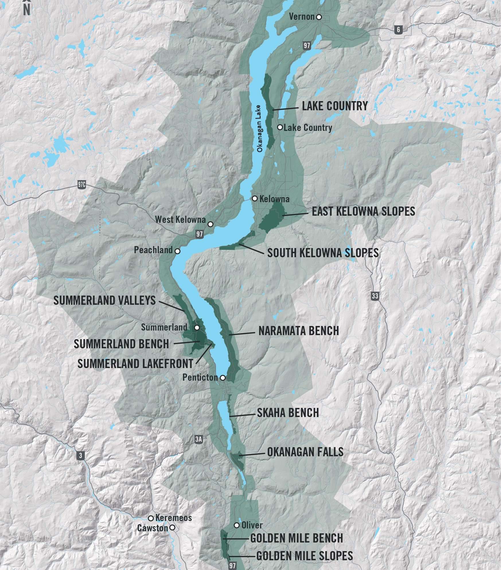 okanagan valley wine map